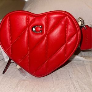 coach heart crossbody